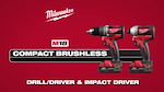 2801 M18 Compact Brushless Drill Driver and Impact Driver