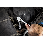 56pc 3/8" Drive SAE and Metric Ratchet and Socket Set