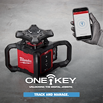 M18™ Red Exterior Rotary Laser Level Kit ONE-KEY