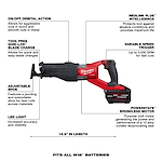 M18 FUEL™ SUPER SAWZALL® Reciprocating Saw