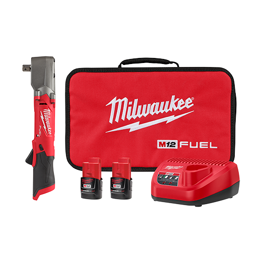 2565P - M12 FUEL™ 1/2" PIN Right Angle Impact Wrench Kit