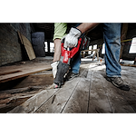 Image of the M18 FUEL™ Super Sawzall® Recip Saw being used by a worker on the jobsite