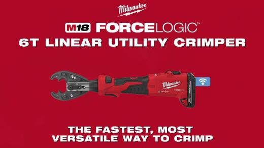 FORCE LOGIC 6T Linear Utility Crimper