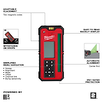 Green Interior Rotary Laser Remote Control & Receiver Walk Around