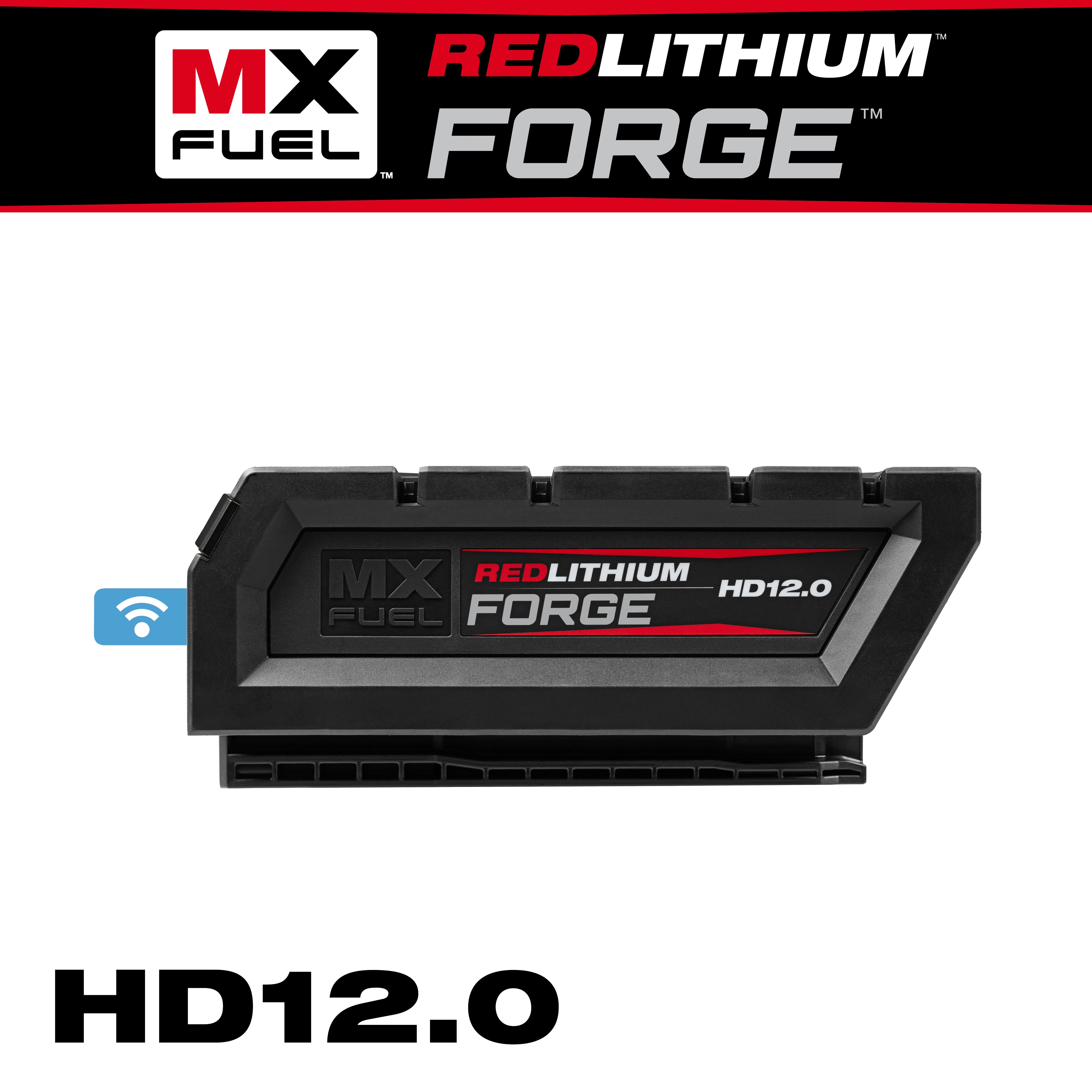 MX FUEL™ REDLITHIUM™ FORGE™ HD12.0 BATTERY PACK