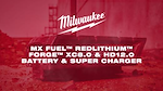 MX FUEL REDLITHIUM FORGE XC8_0 AND HD12_0 BATTERY AND SUPER CHARGER