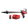 M12™ 20oz. Aluminum Barrel Sausage Style Caulk and Adhesive Gun Kit