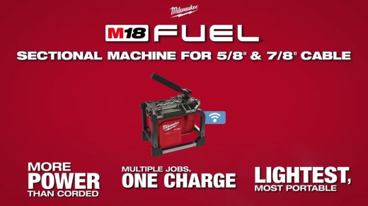 Milwaukee M18 FUEL Sectional Machine