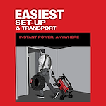 M18 FUEL Sewer Sectional Machine w/ CABLE DRIVE