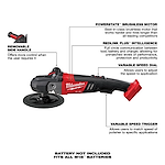 M18 FUEL 7" Variable Speed Polisher Walkaround Bare Tool