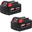 48-11-1852 - M18 REDLITHIUM XC5.0 Extended Capacity Battery Pack, 2 Pack