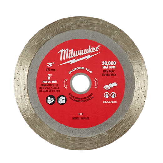 49-94-3010 - 3" Diamond Tile Cut-Off Blade