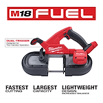 M18 FUEL™ Compact Dual-Trigger Band Saw