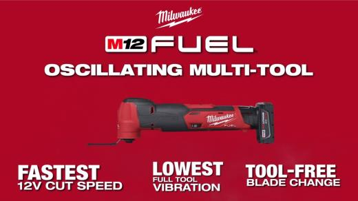 Milwaukee M12 FUEL Oscillating Multi-Tool