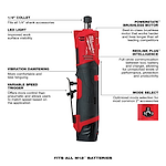M12 FUEL 1/4" Straight Die Grinder Walkaround