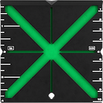 48-35-1111 - Responsive Laser Alignment Target
