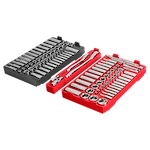 48-22-9486 - 1/4" & 3/8" METRIC & SAE RATCHET AND SOCKET SET WITH PACKOUT™ LOW-PROFILE COMPACT ORGANIZER