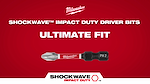 Milwaukee® SHOCKWAVE™ Impact Duty Driver Bits