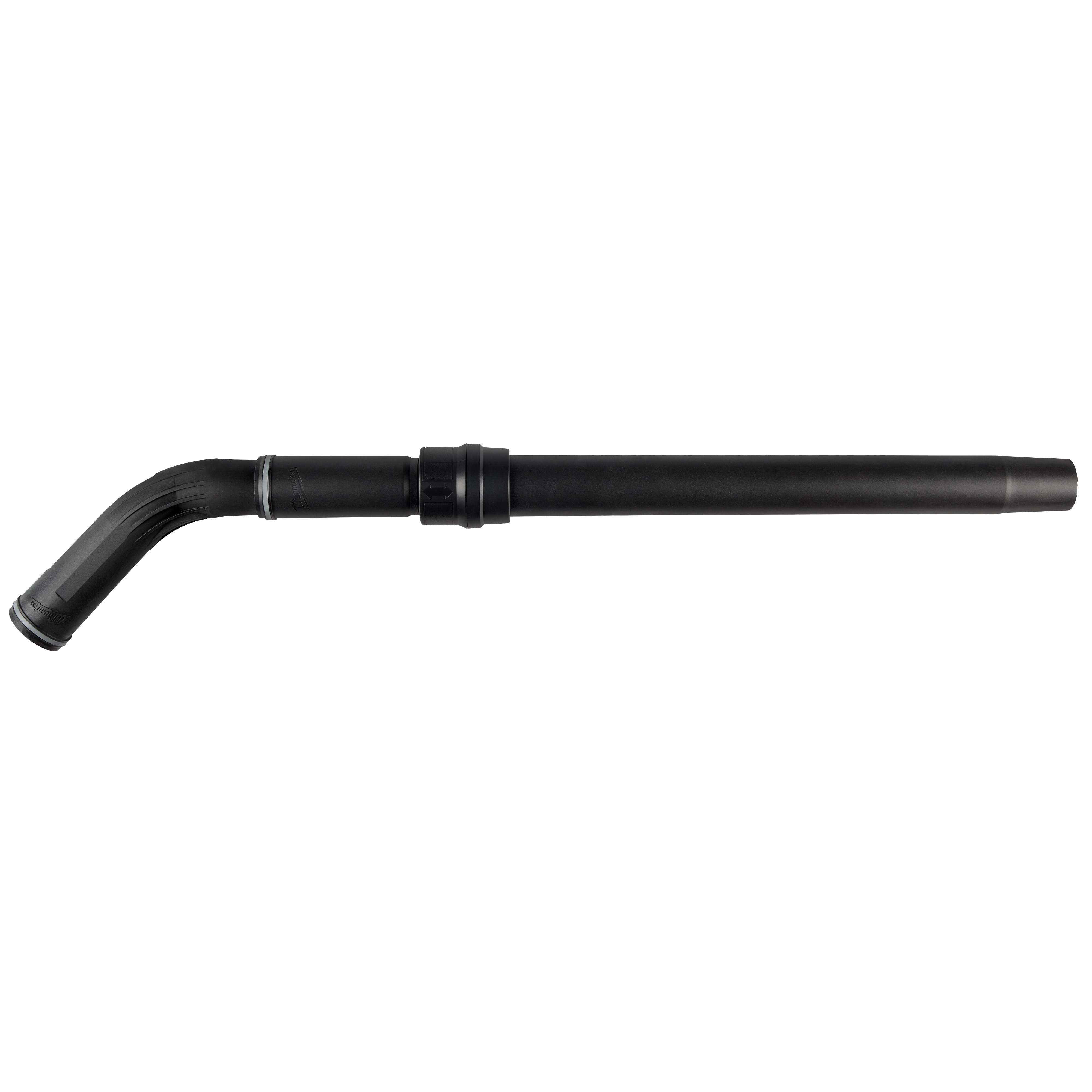 1-7/8" Telescoping Wand & Ergonomic Handle, featuring a black, extendable wand with a curved, ergonomic handle for comfortable grip.