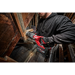 Image of the M18 FUEL™ Super Sawzall® Recip Saw being used by a worker on the jobsite
