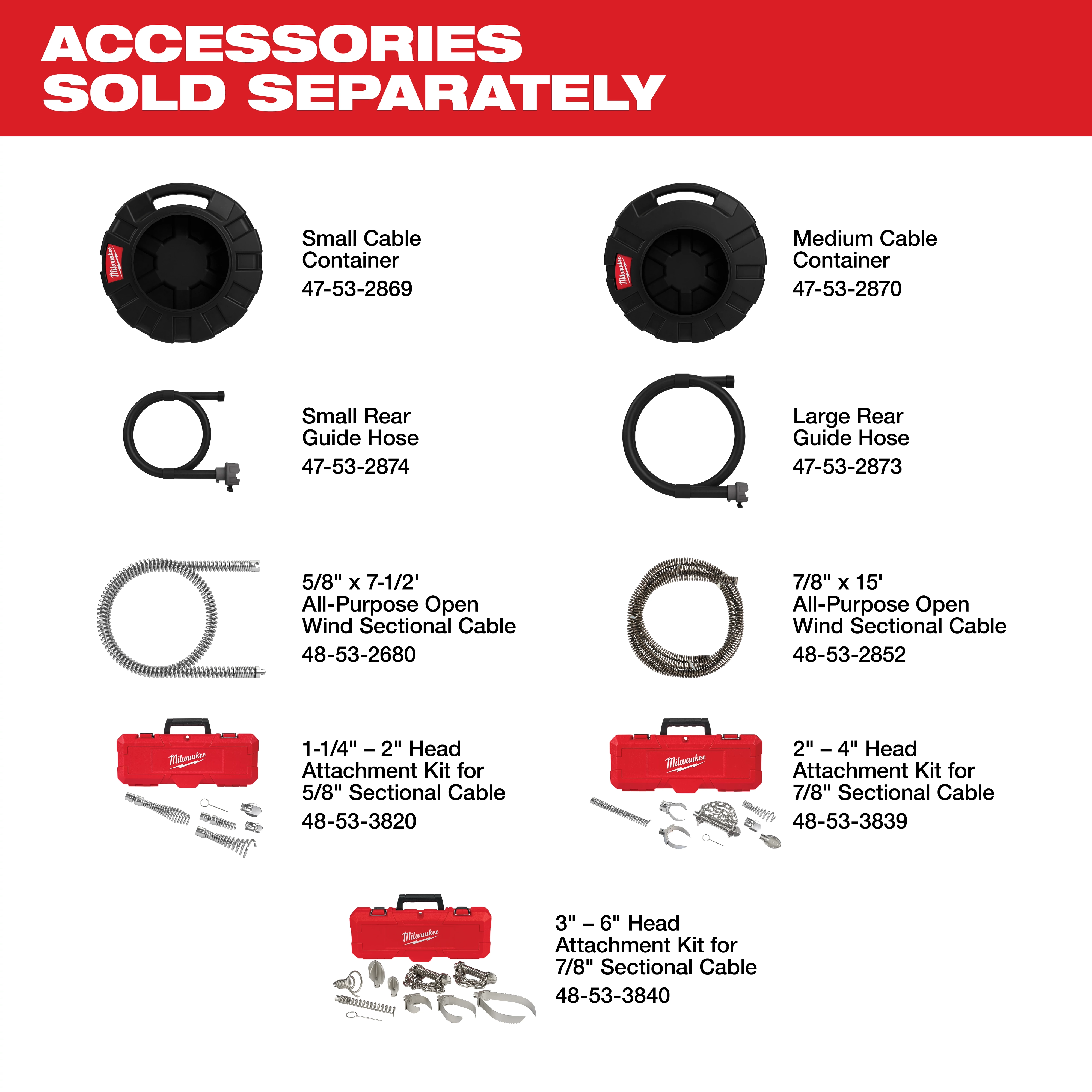 M18 FUEL Sectional Machine for 5/8" & 7/8" Cable