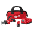 M12 Hackzall Recip Saw Kit, 2420