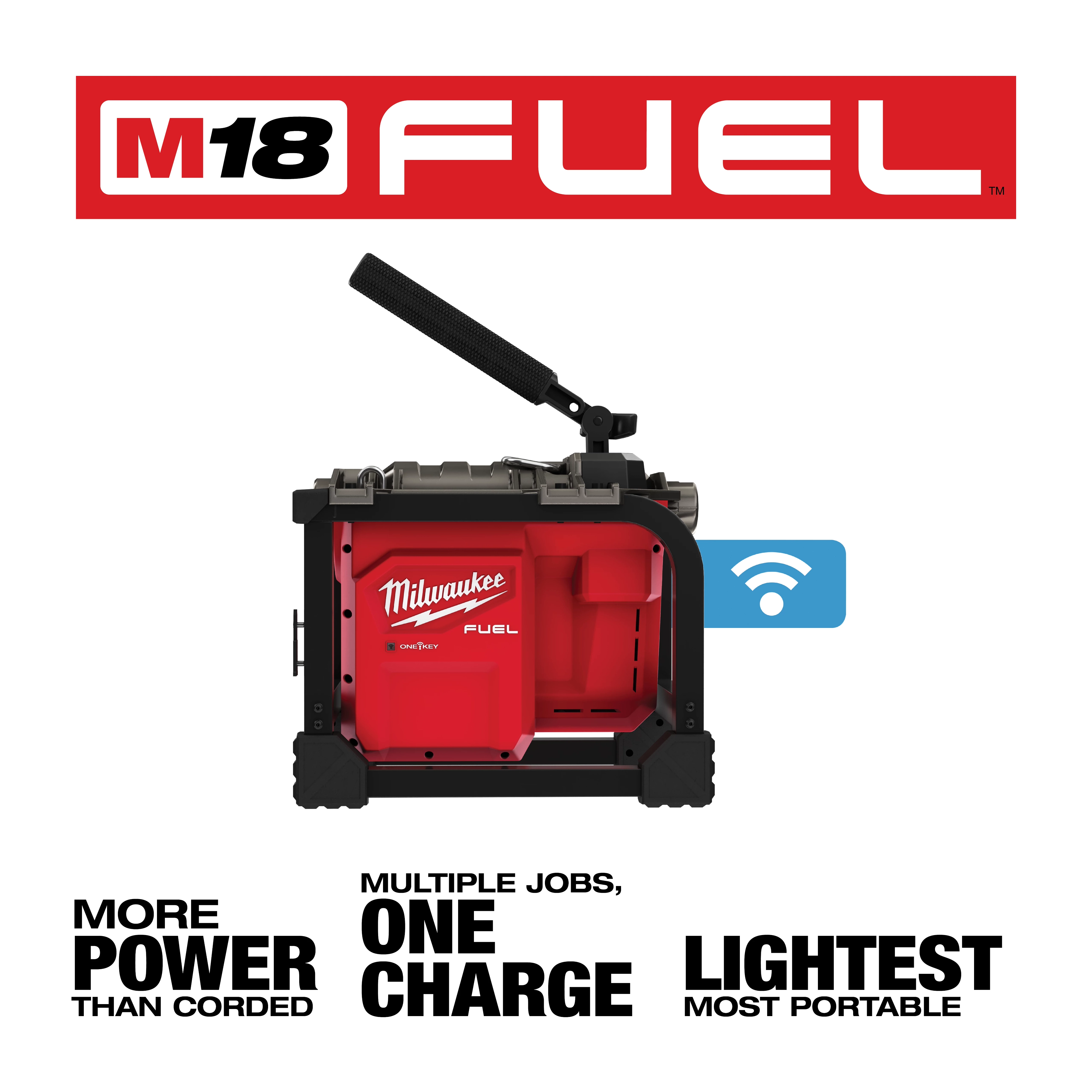 M18 FUEL Sectional Machine for 5/8" & 7/8" Cable