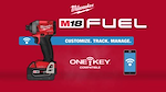 2857 Milwaukee M18 FUEL Quarter Inch Hex Impact Driver With ONE-KEY