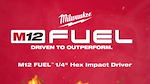 2553 M12 FUEL Impact Driver