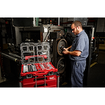 106pc 1/4" and 3/8" Metric & SAE Ratchet and Socket Set with PACKOUT™ Low-Profile Organizer
