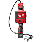 2315-20 M-Spector FLEX™ Console, 3 ft Inspection Camera Cable w/ PIVOTVIEW™, SD Card, USB Cable, (1) M12™ REDLITHIUM™ Compact Battery Pack, Charger and Carrying Case - M-SPECTOR FLEX™ Inspection Camera Cable W/ PIVOTVIEW™ Kit