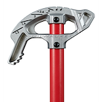 1/2" EMT Aluminum Conduit Bender with red handle, marked with measurements and labeled "Milwaukee" for conduit bending.