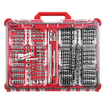 48-22-9486 - 1/4" & 3/8" METRIC & SAE RATCHET AND SOCKET SET WITH PACKOUT™ LOW-PROFILE COMPACT ORGANIZER