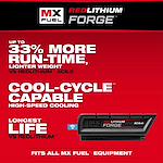 MX FUEL™ REDLITHIUM™ FORGE™ XC8.0 BATTERY PACK