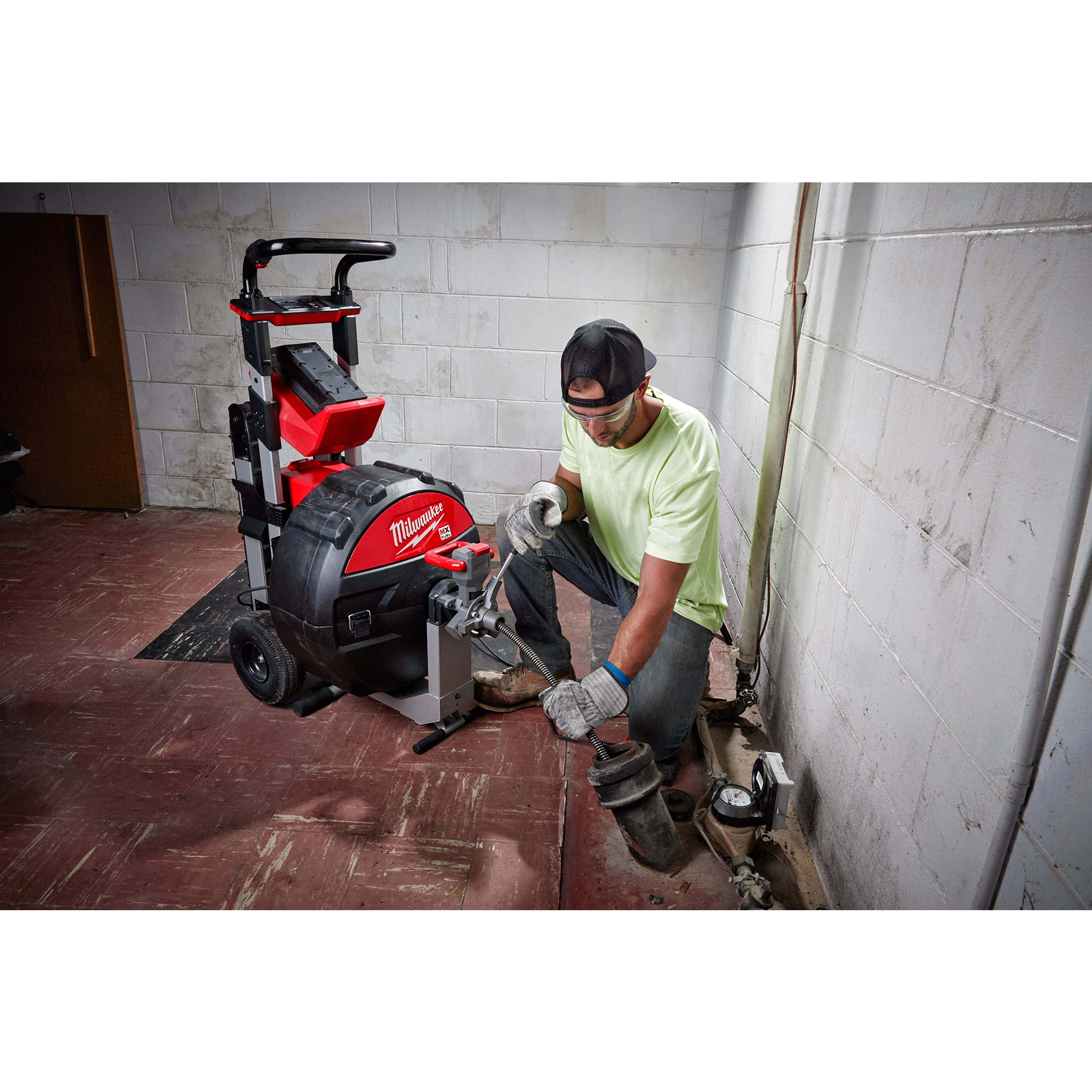 MX FUEL™ Sewer Drum Machine w/ POWERTREDZ™