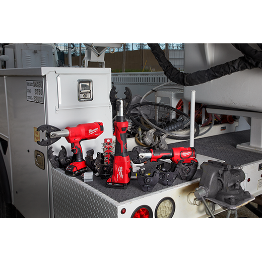 6T Linear Utility Crimper Kit w/ OD3 Jaw Milwaukee Tool