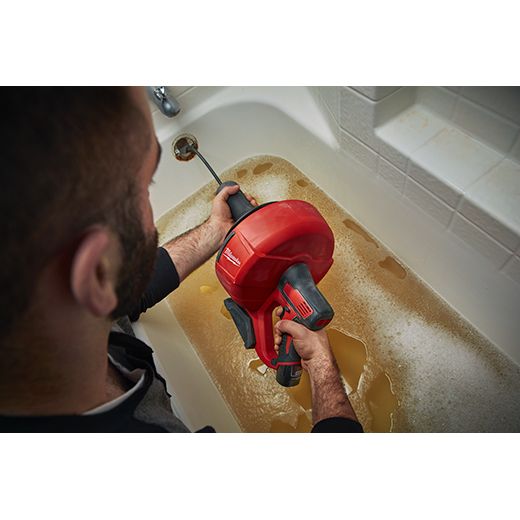 M12 Drain Snake Kit with 12Volt Battery Milwaukee Tool