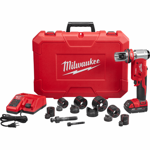 M18™ FORCE LOGIC™ 6T Knockout Tool 1/2" - 2" Kit